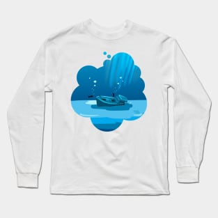 Exploring wreck Long Sleeve T-Shirt